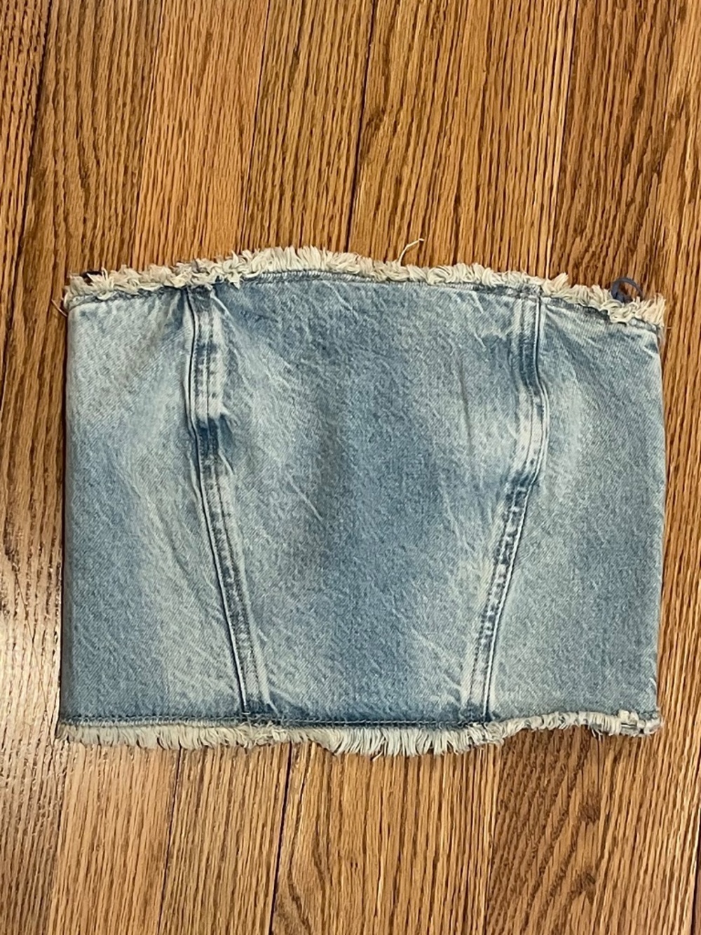 NWT FB Sister Denim Bandeau Corset Top – XXS
